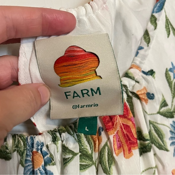 Farm Rio Bloom Garden Dress Floral - Picture 3 of 3